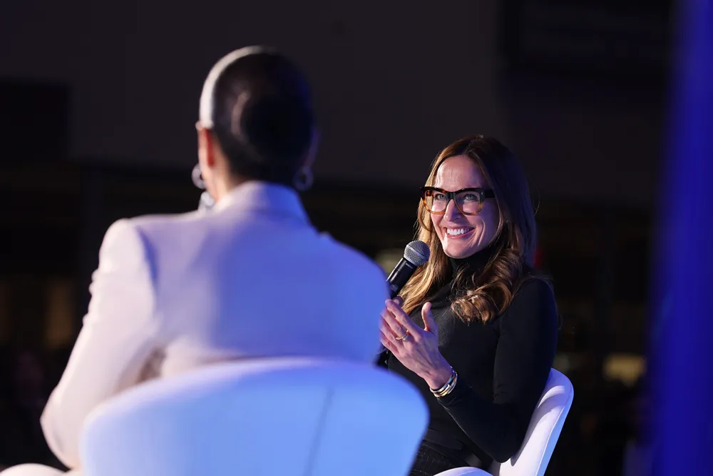 ALT Text: women speaking on the CTA Stage